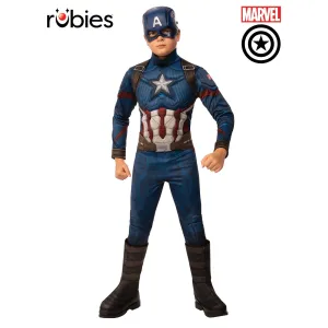Captain America Deluxe Costume, Child