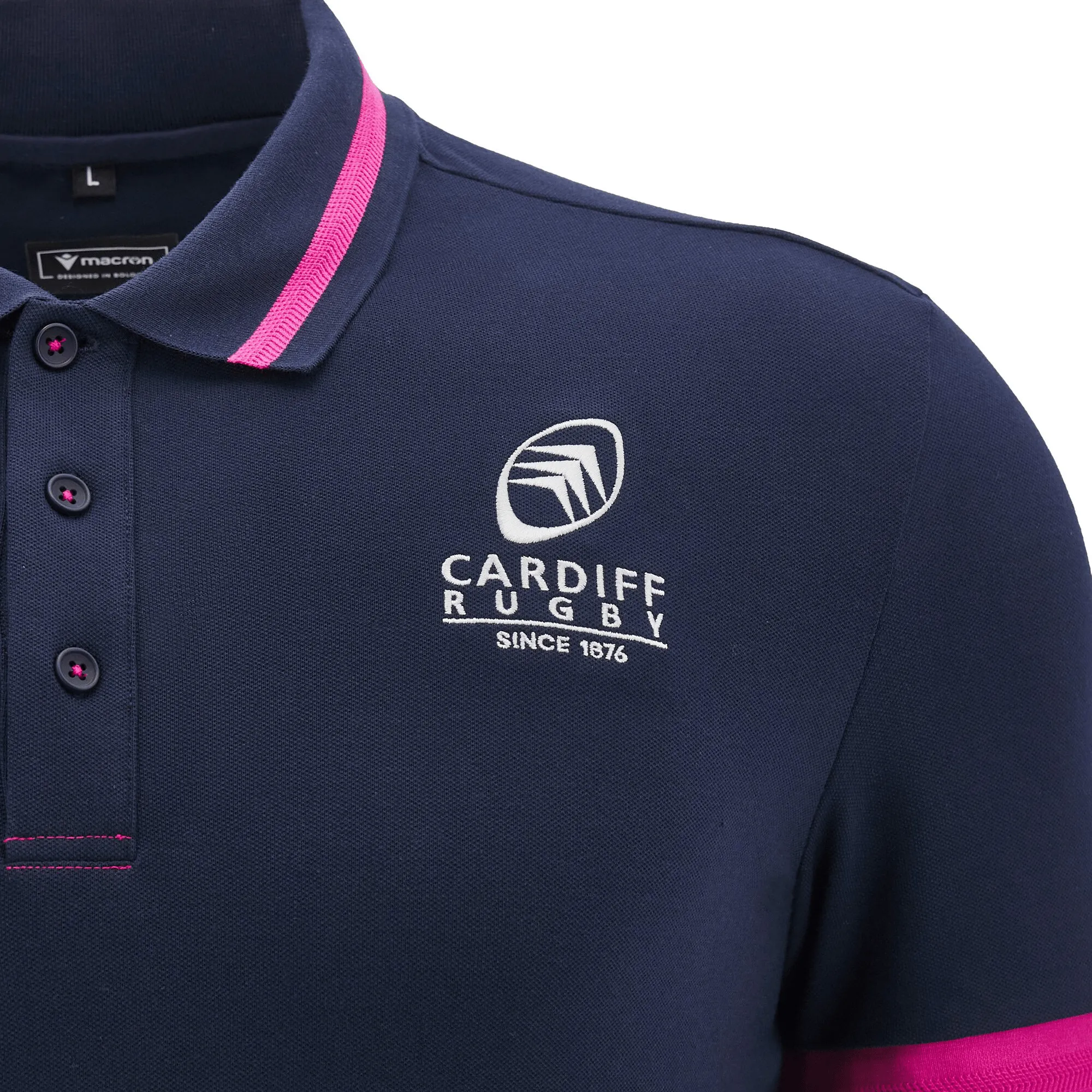 Cardiff 24/25 Anthem Travel Polo by Macron