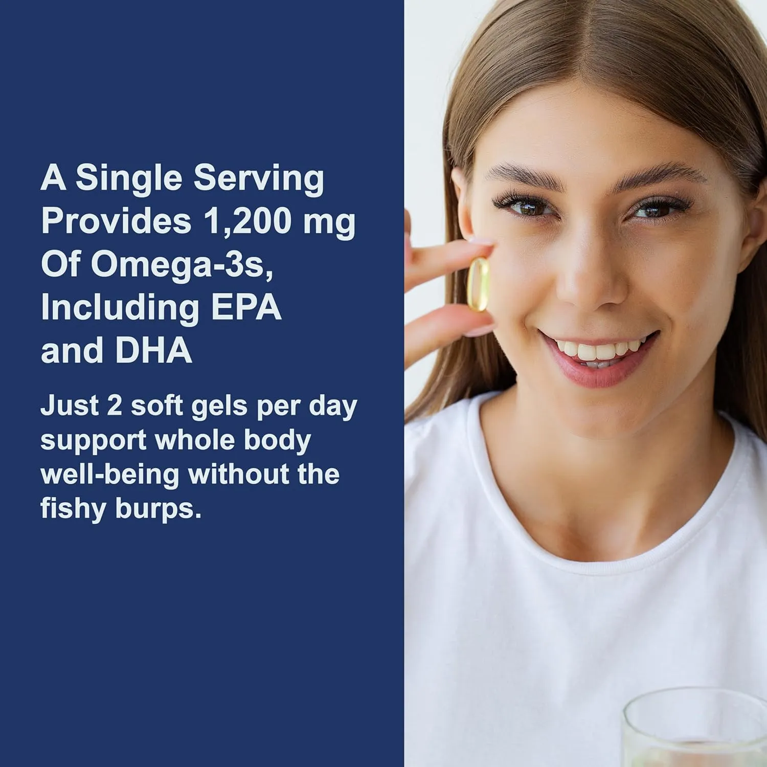 Carlson - Super Omega-3 Gems, 1200 mg Omega-3s, Wild Caught, Sustainably Sourced, 250 soft gels