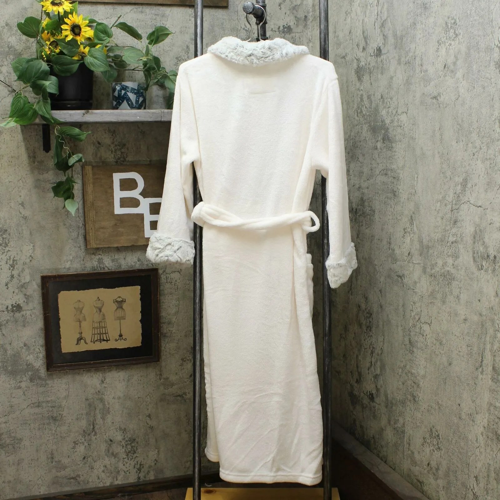 Carole Hochman Women's Luxuriously Soft Plush Wrap Robe