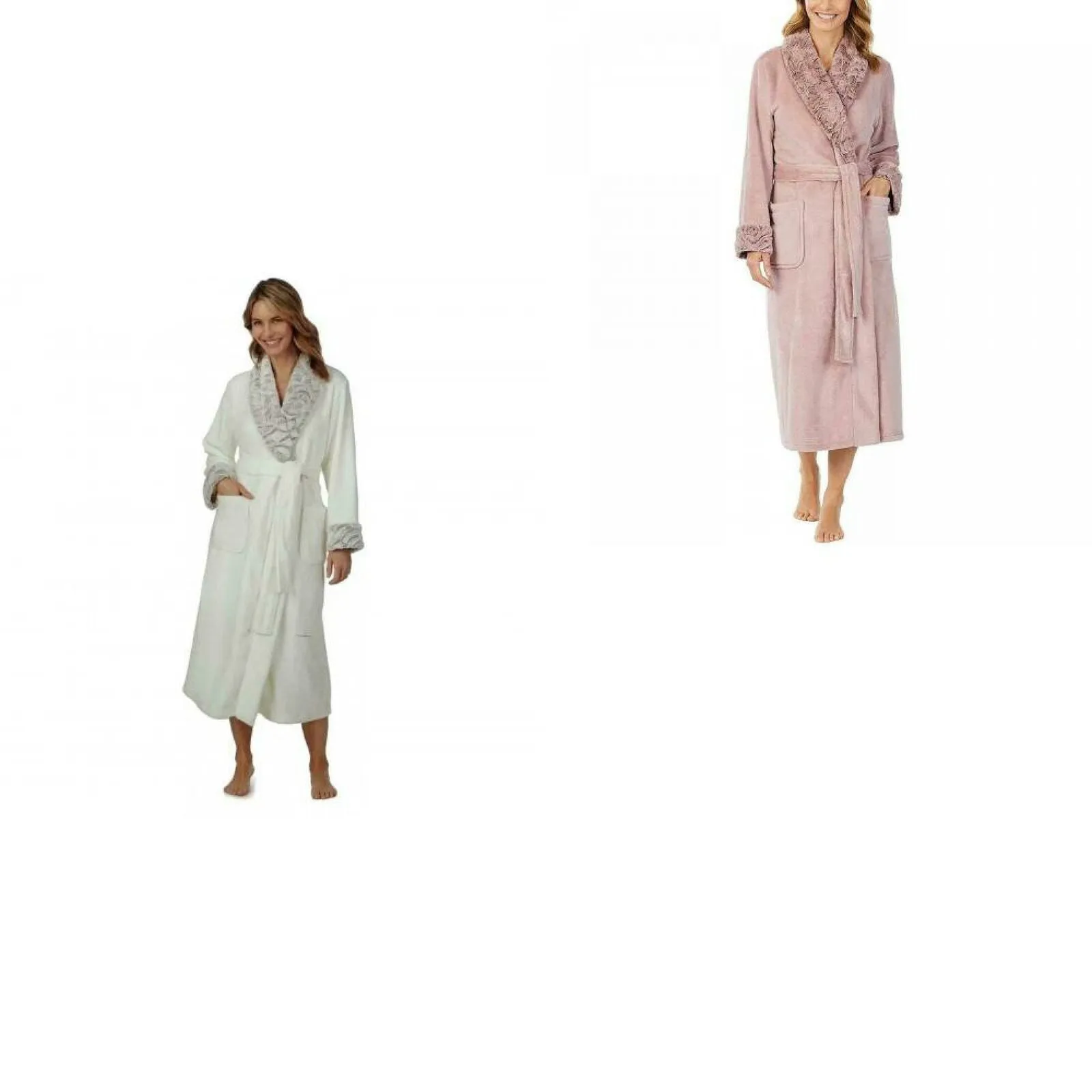 Carole Hochman Women's Luxuriously Soft Plush Wrap Robe