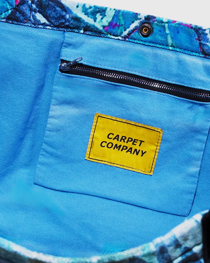 Carpet Realtree Tote Bag - Blue