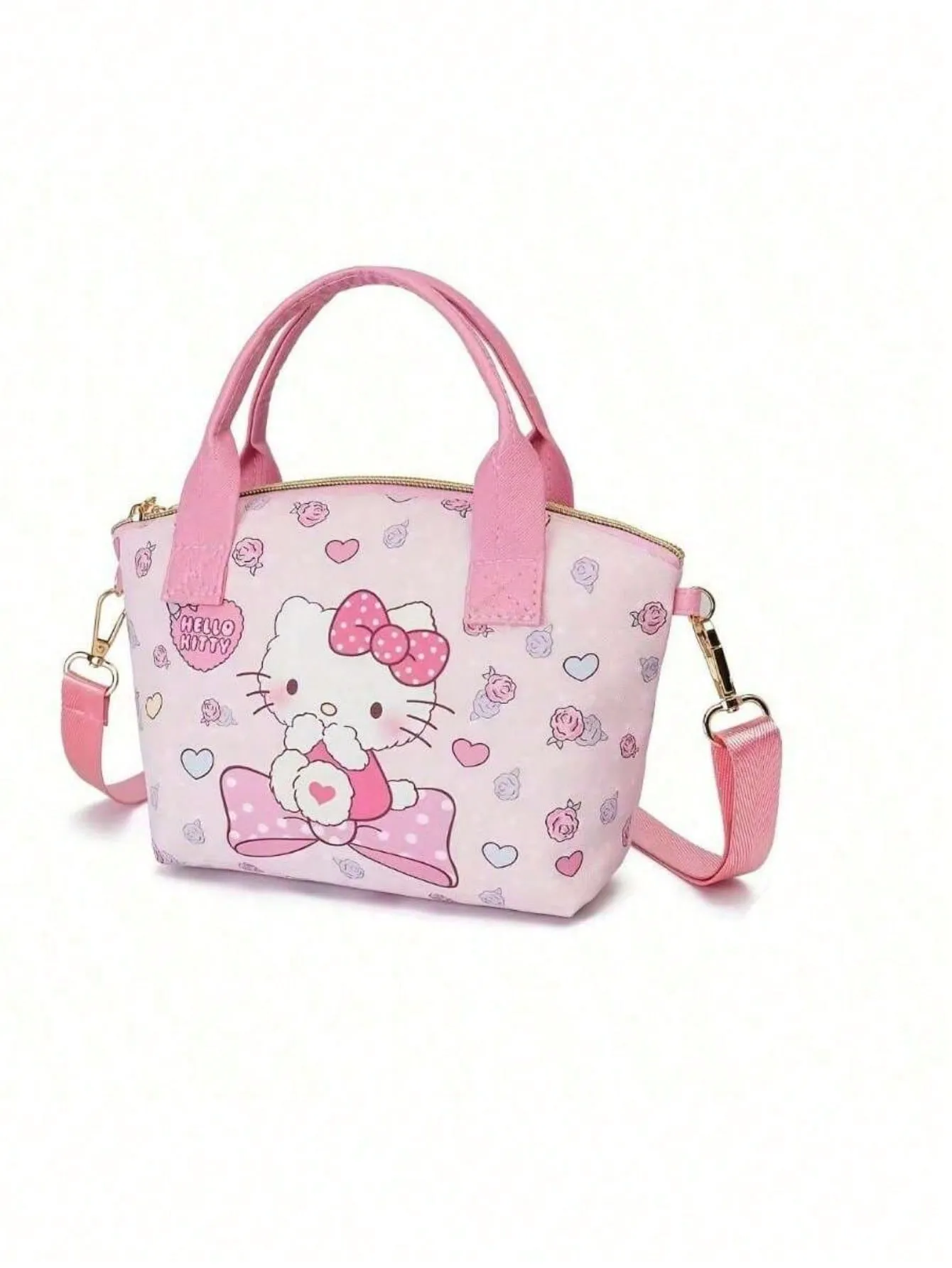 Cartoon Handbag Cute Anime Crossbody Bag Melody PU Shoulder Bag Boys Girls Anime Kawaii Cartoon-FD