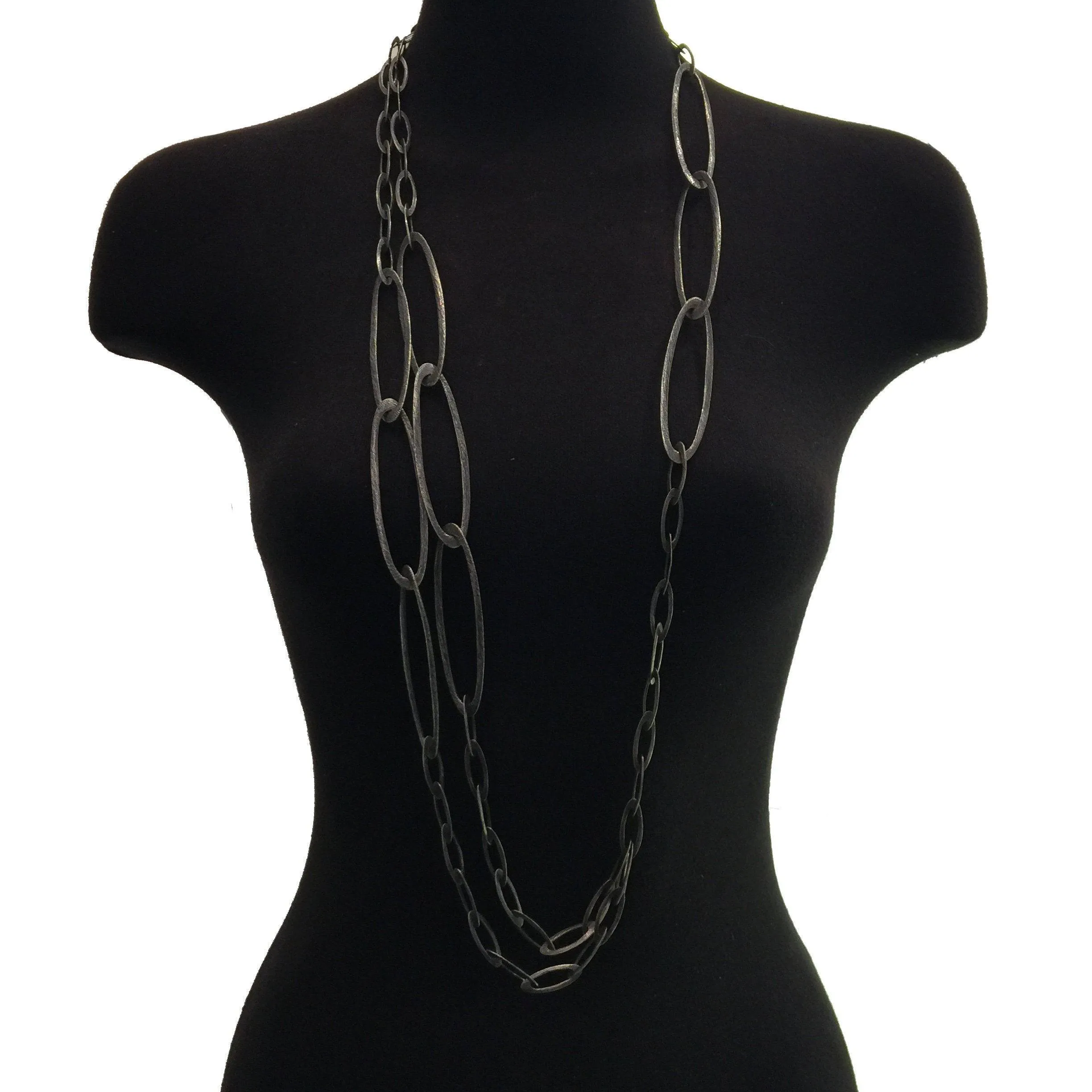 Carved Ovals Necklace