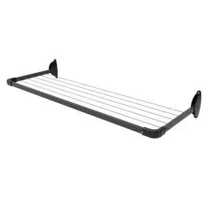 Casa 5-line Mini Fold Down Wall Mounted Clothesline 1.5m With 7.5m Hanging Space CLFDMN