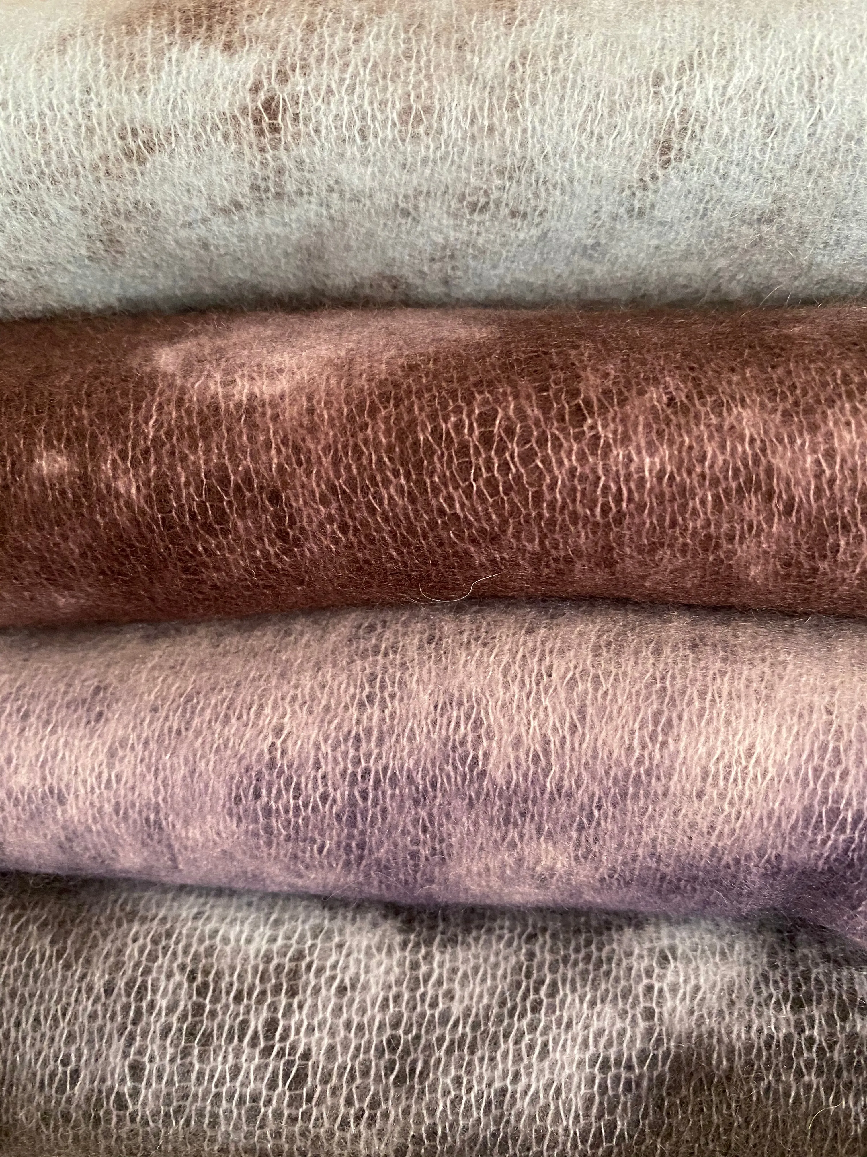 Cashmere Scarf Meru Cloud Tie Dye