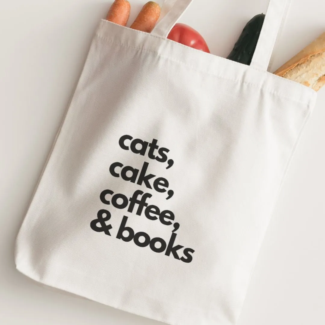 Cats & Cake Tote Bag