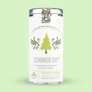 Cedarwood Chai – 15 Tea Bag Tin