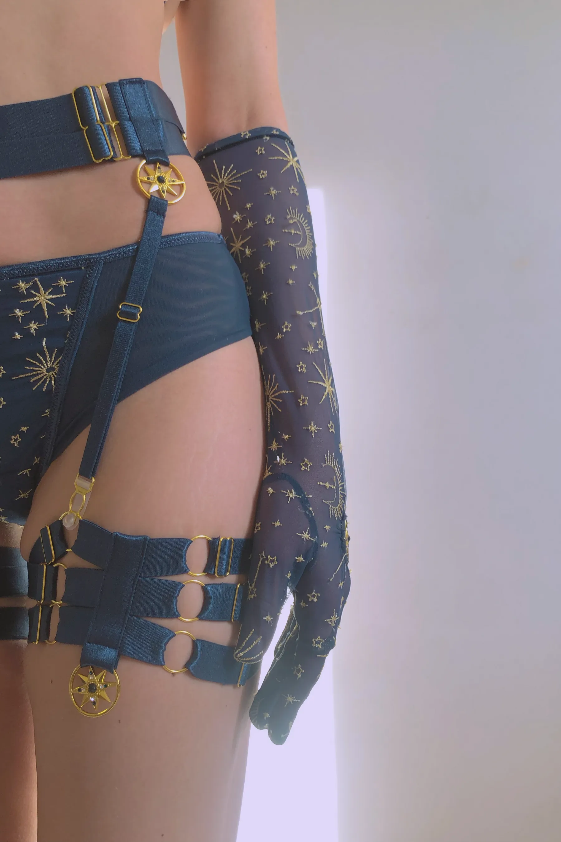 Celeste Thigh Garters