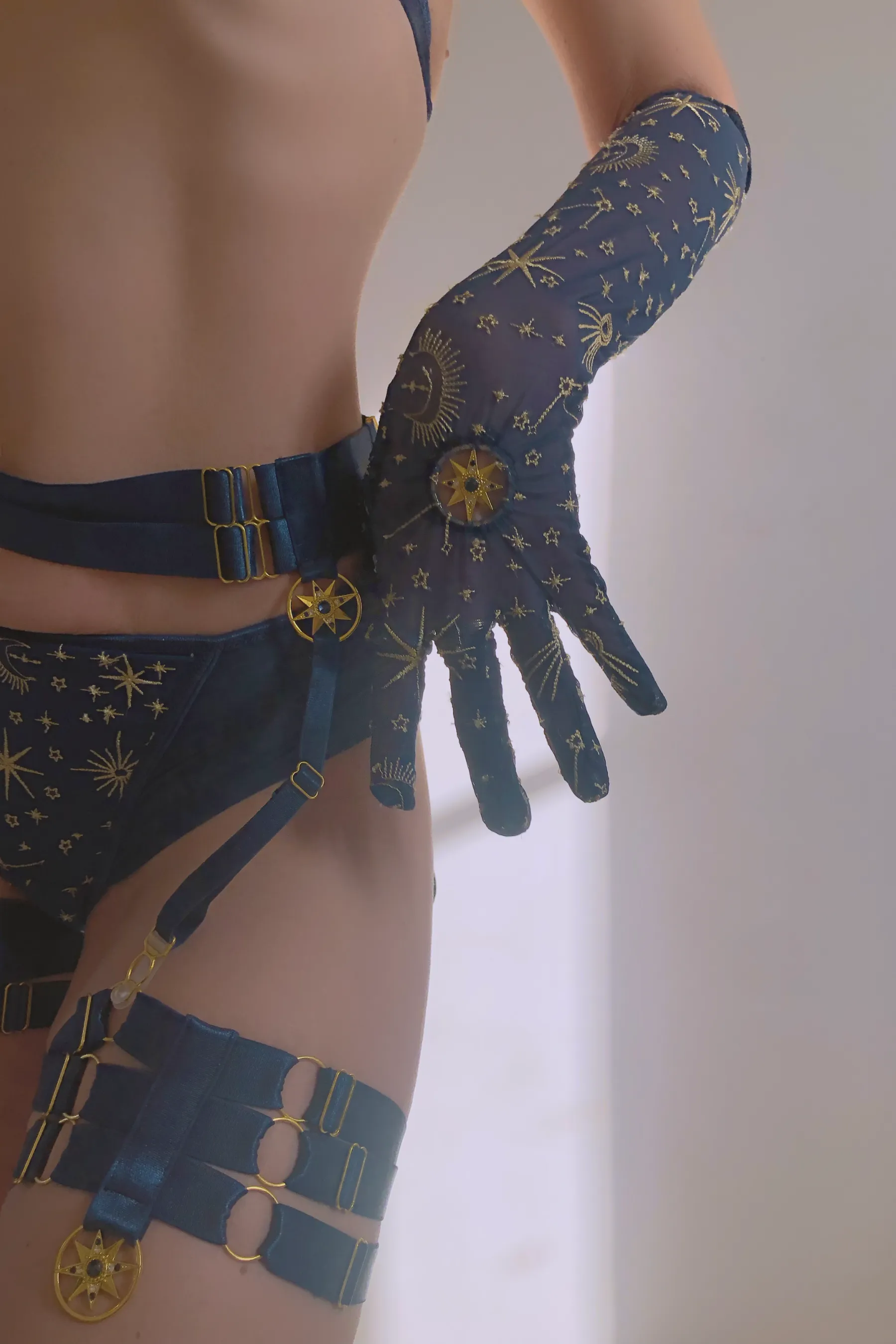 Celeste Thigh Garters
