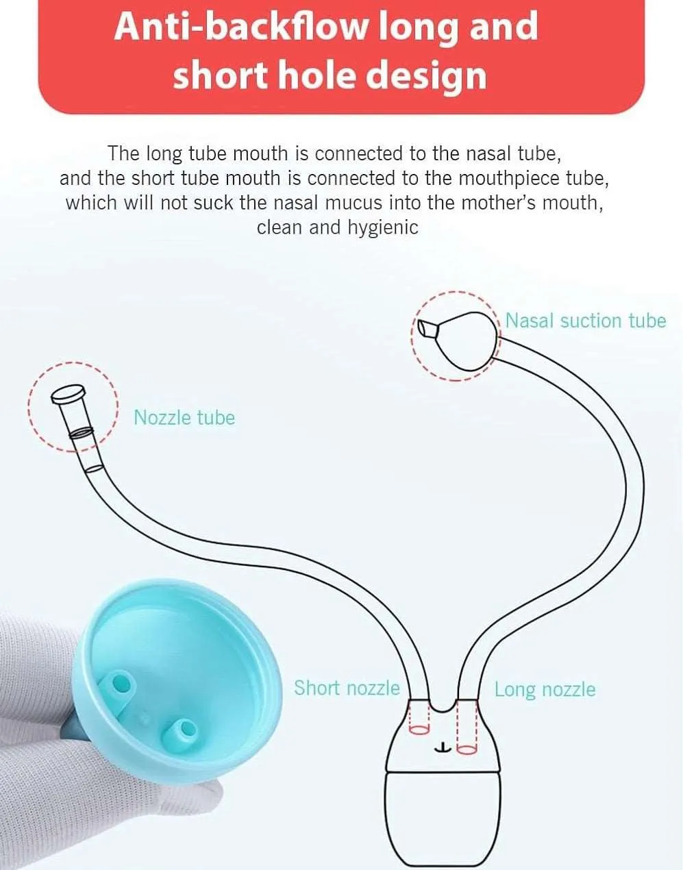 Chai Manual Baby Nasal Aspirator