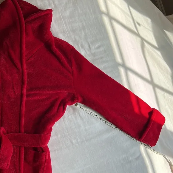 Charter Club Intimates Red Full Length Long Robe Size S Super soft and cozy!