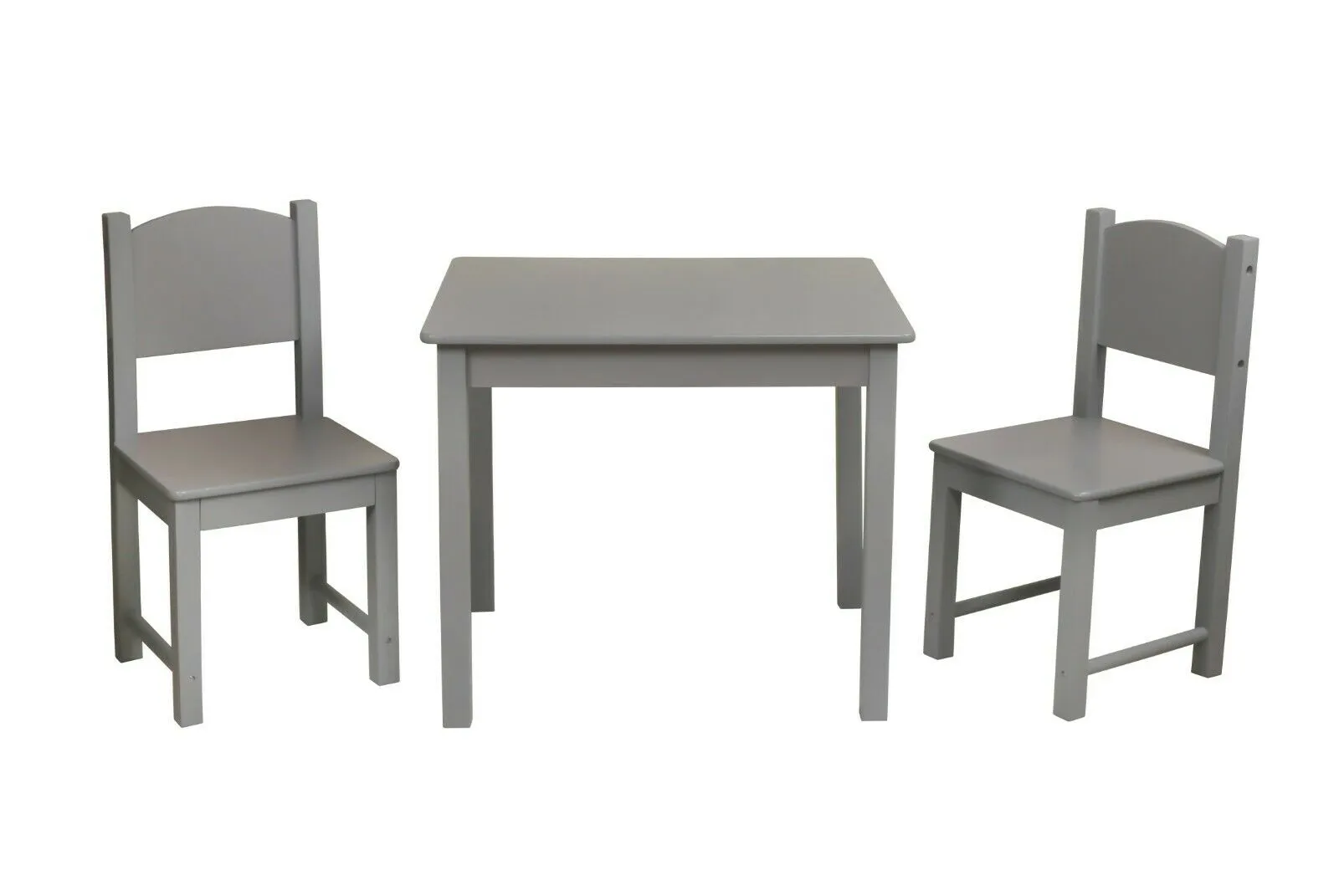 Children's | Kids  Wooden Table and Chairs | White or Grey | 3-8 Years