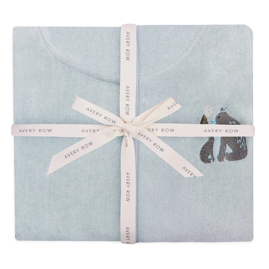 Children's Organic Cotton Towelling Robe (Bear)