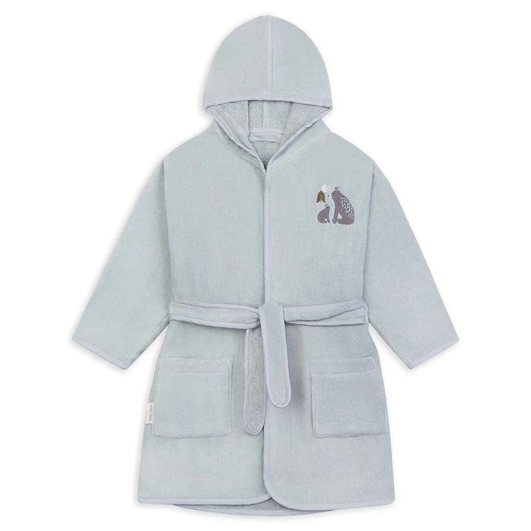 Children's Organic Cotton Towelling Robe (Bear)