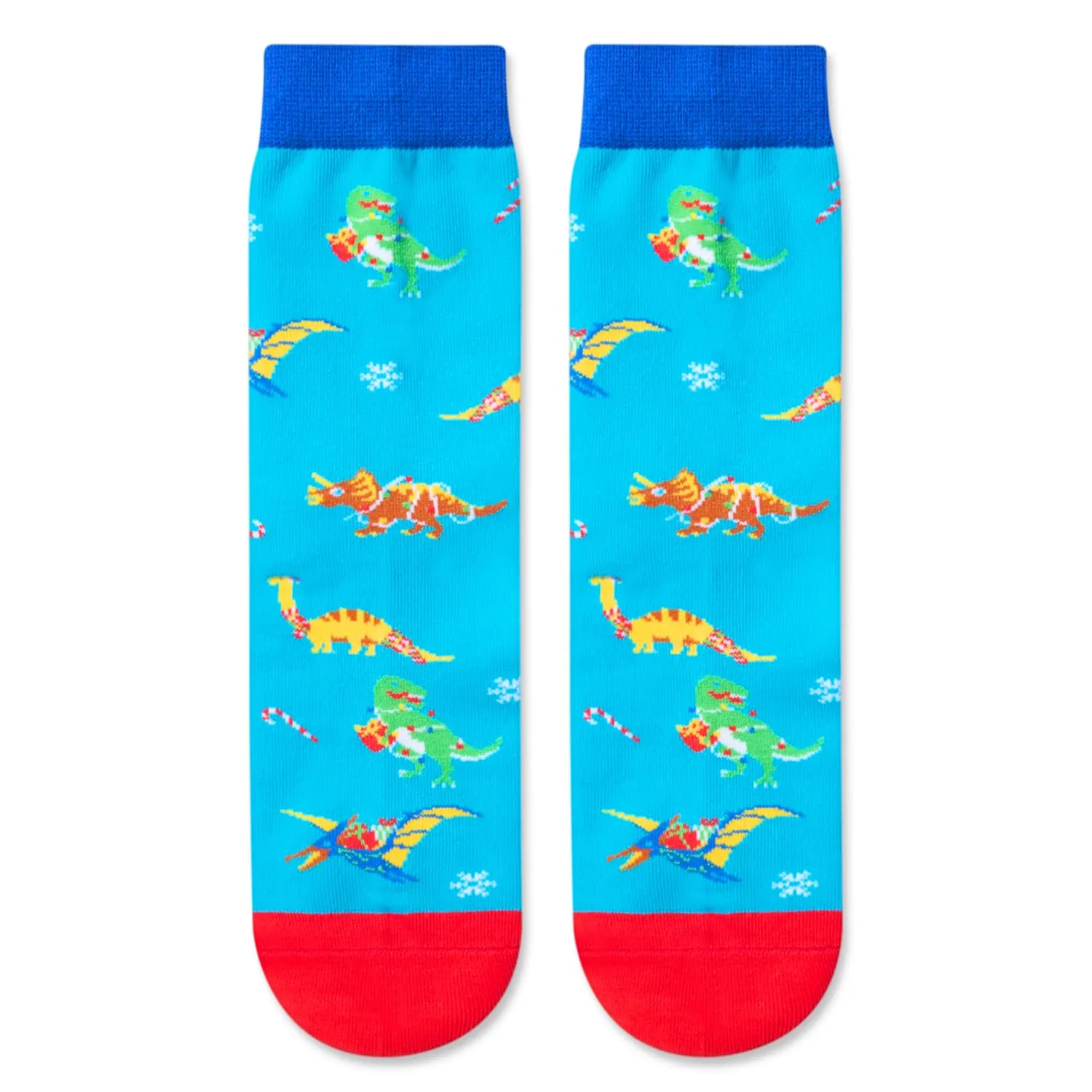 Christmas Gifts Stocking Socks For Boys Girls - Elf Socks Dinosaur Snowman Socks For Kids