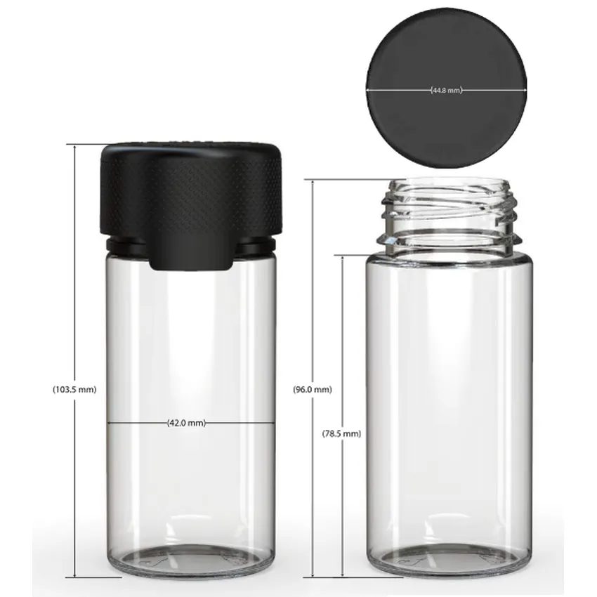 Chubby Gorilla 100Ml Aviator Cr Bottle With Inner Seal & Tamper Evident Break-Off Band (Opaque White Bottle With Opaque White Closure) - (400 Count)