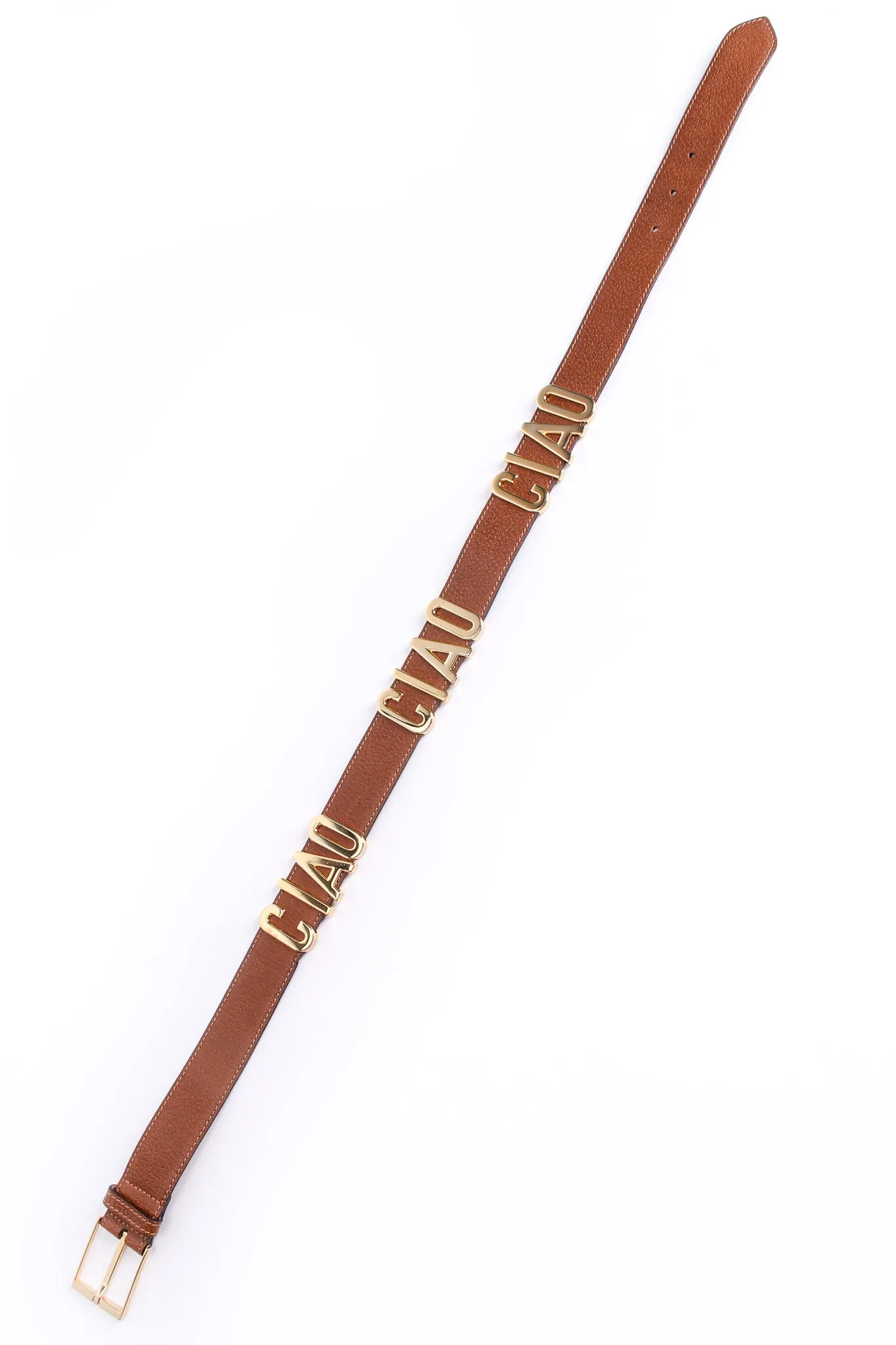Ciao Ciao Ciao Leather Belt