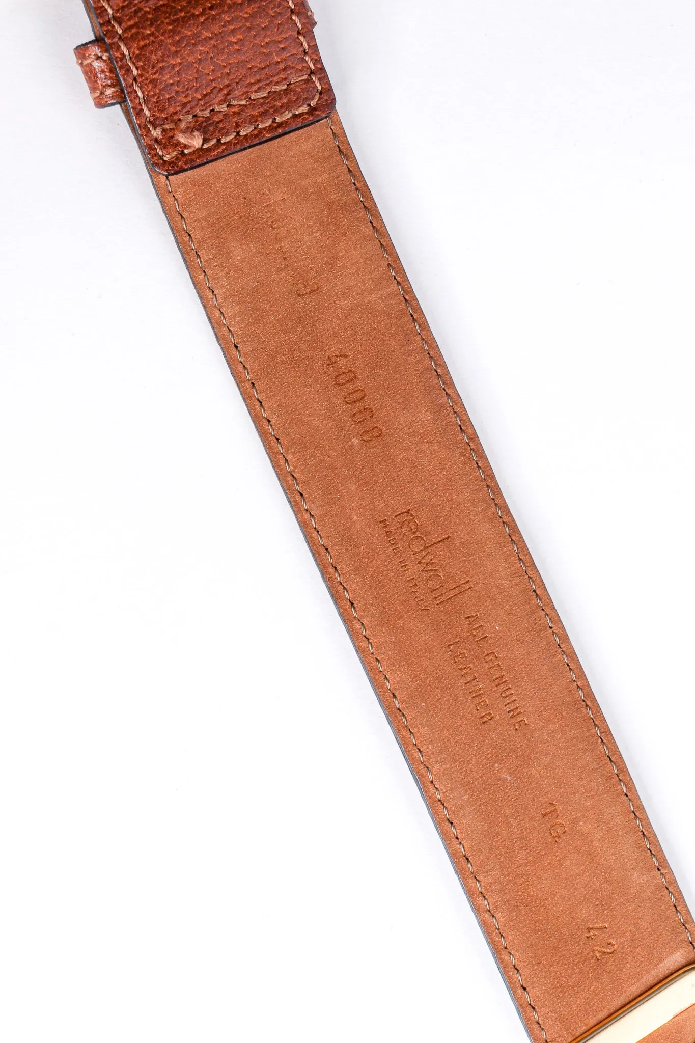 Ciao Ciao Ciao Leather Belt