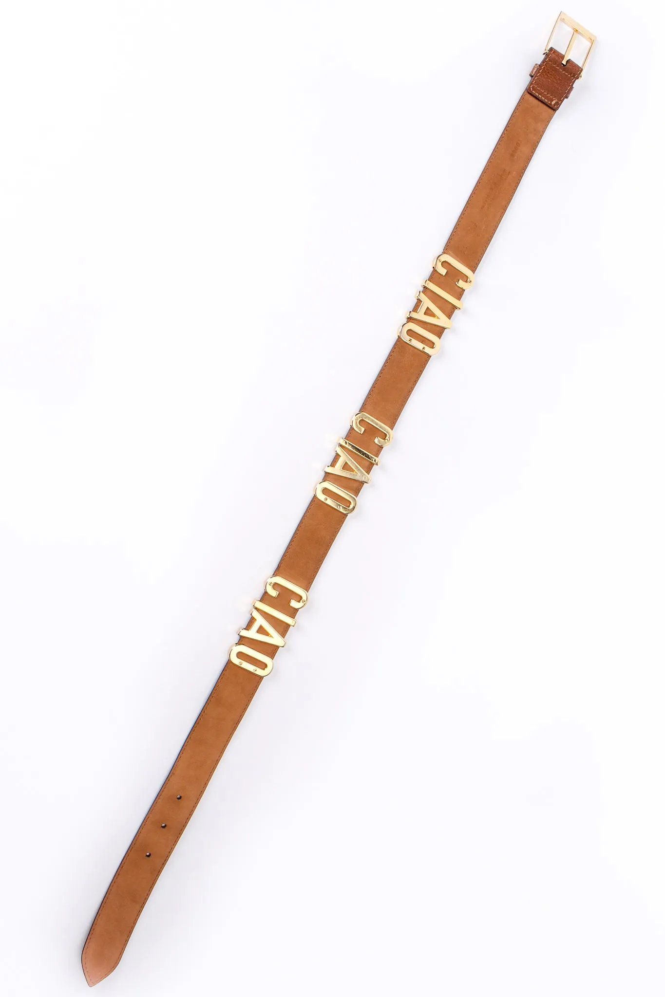 Ciao Ciao Ciao Leather Belt