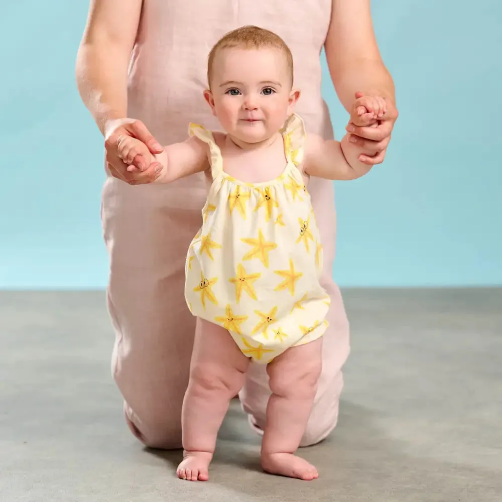 Clarion - Starfish Frill Bubble Romper