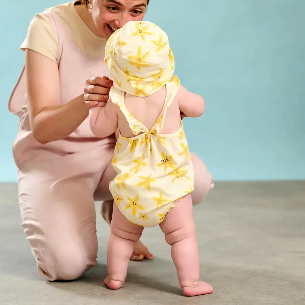 Clarion - Starfish Frill Bubble Romper