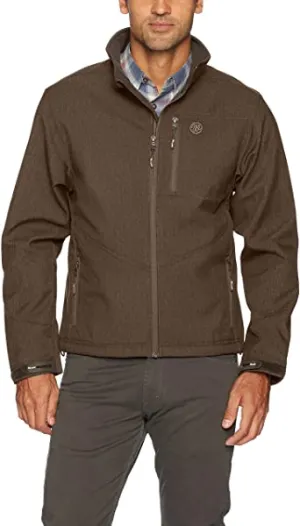 CLMJK43BH-S-Brown Wrangler Jacket Soft Shell "Trail"