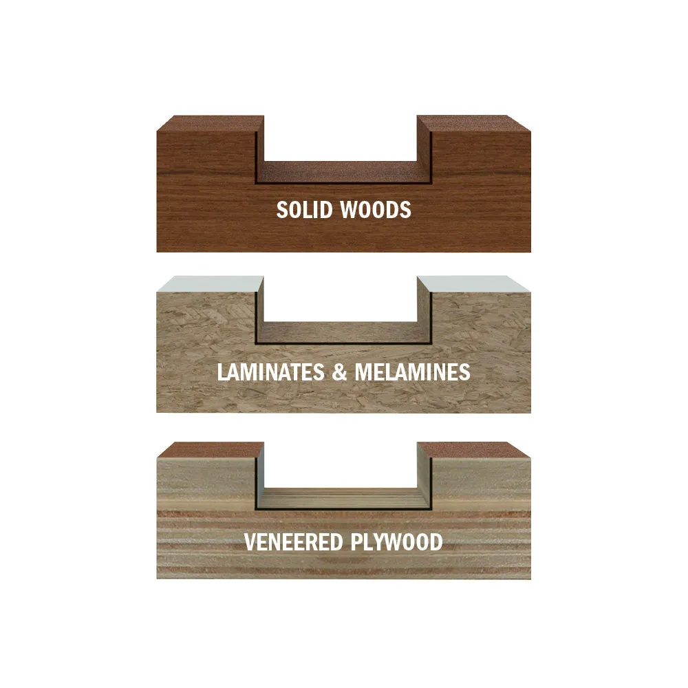CMT 230.524.08 8" x 24T Wood / Melamine Dado Set