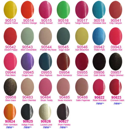 CND Shellac Soak Off Gel Nail Polish 0.25oz 7.3ml - Color Series B