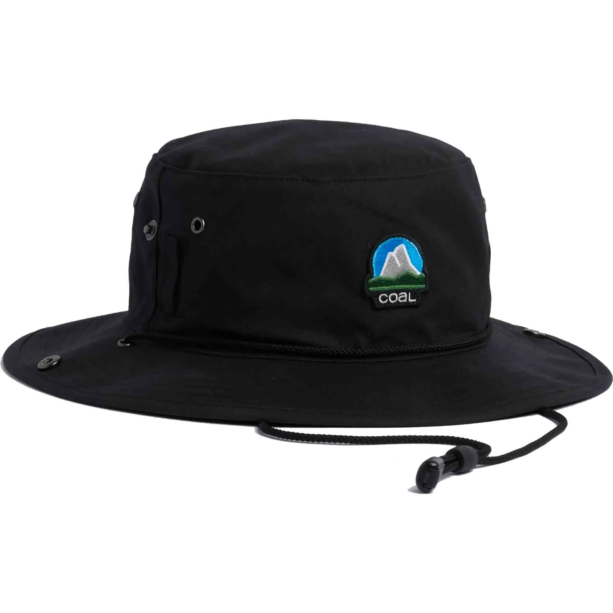Coal Seymour Waxed Canvas Boonie Hat Black