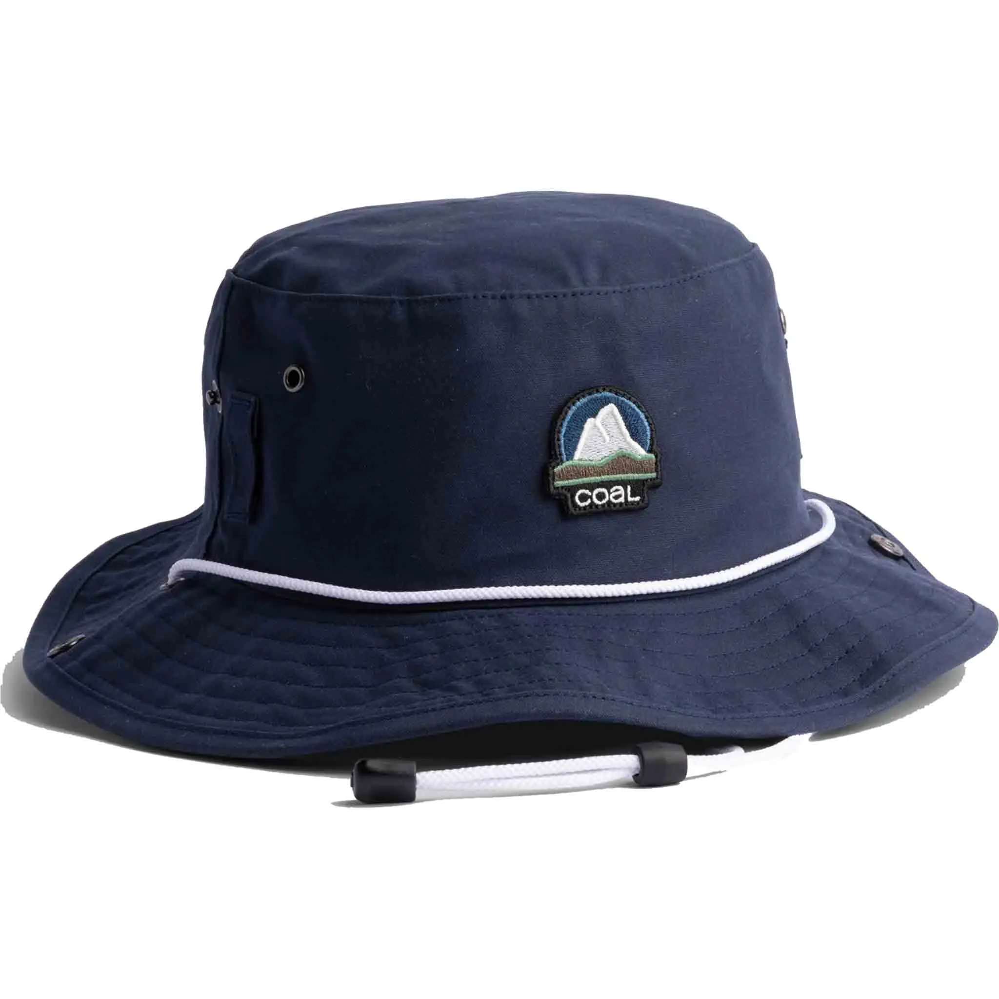 Coal Seymour Waxed Canvas Boonie Hat Navy