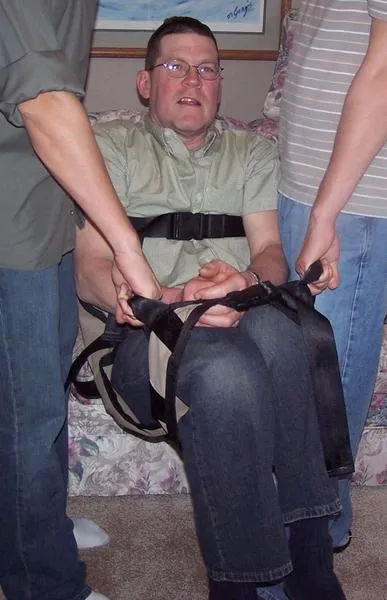 Comfort Carrier Patient Lift Sling for Wheelchair to Aircraft Transfers & Evacuation