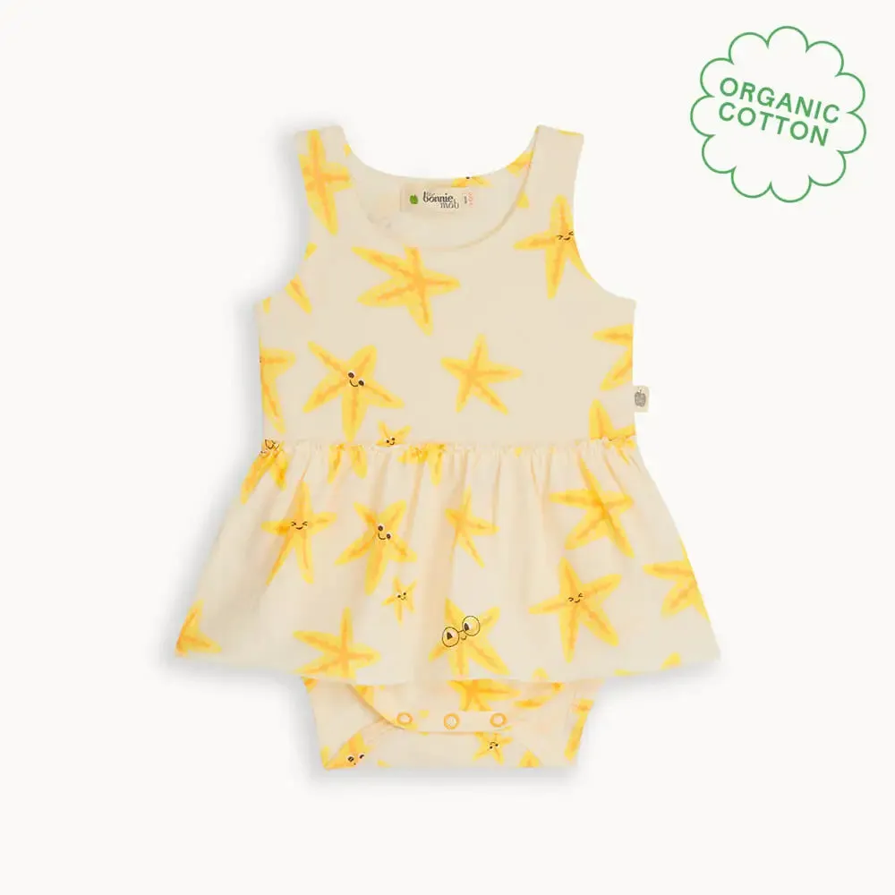 Conch - Starfish Bodysuit With Skirt