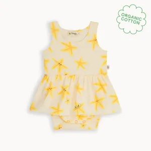 Conch - Starfish Bodysuit With Skirt