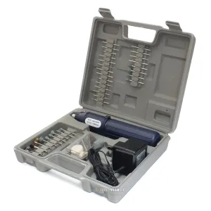 Cordless Mini Rotary Tool Hobby Rechargeable Drill  100 Accessories   Case Voche