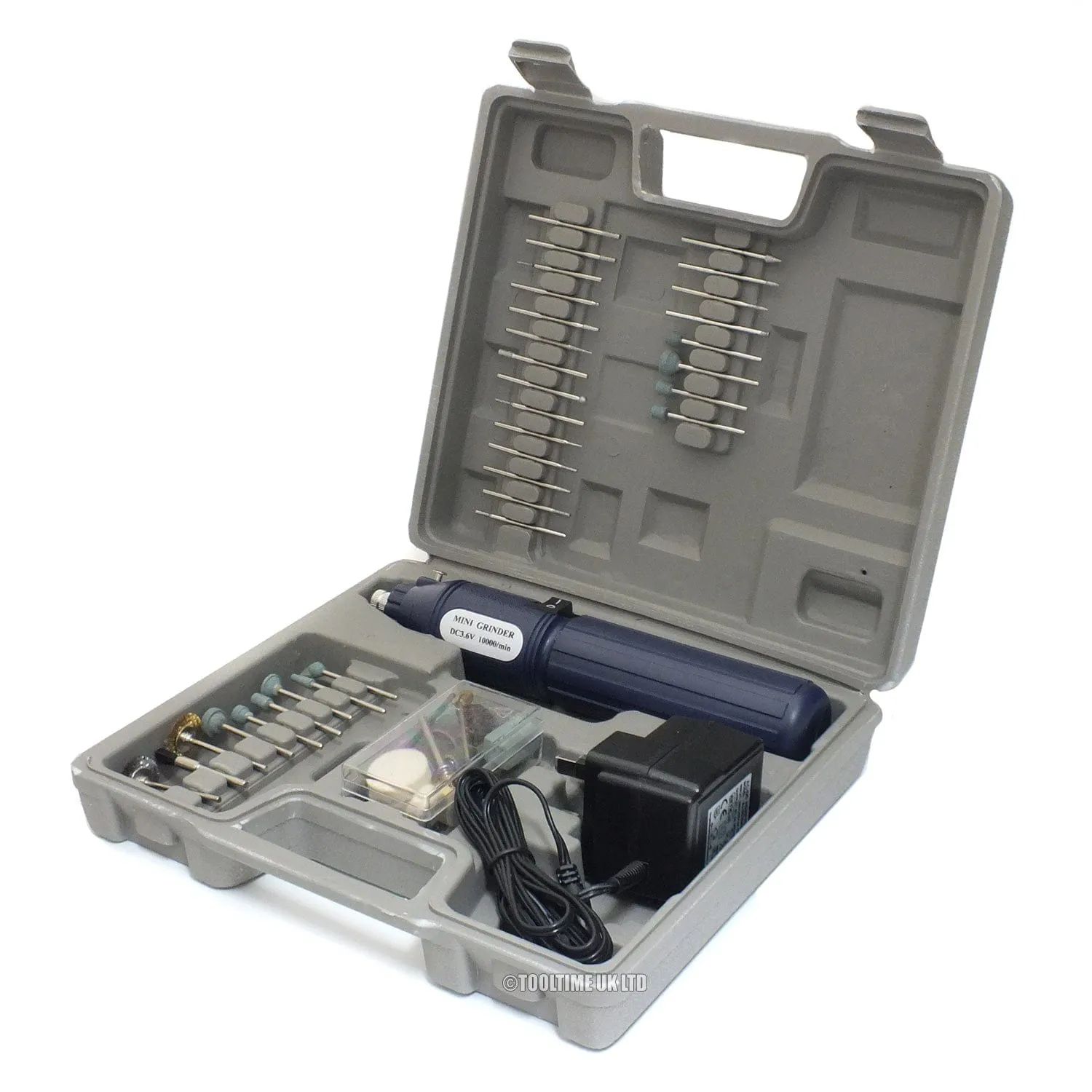 Cordless Mini Rotary Tool Hobby Rechargeable Drill  100 Accessories   Case Voche
