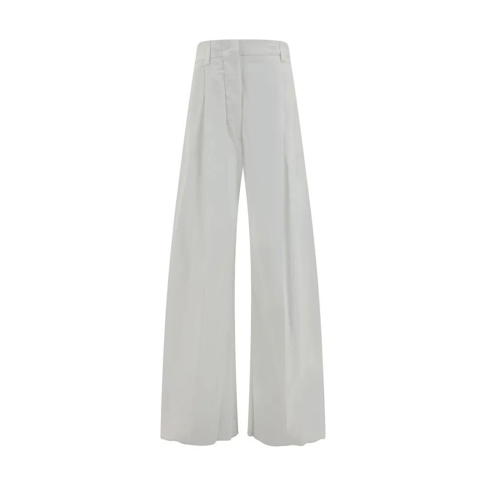 Cotton Wide Leg Pants
