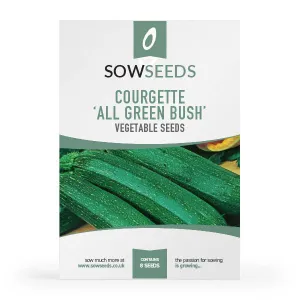 Courgette All Green Bush Seeds