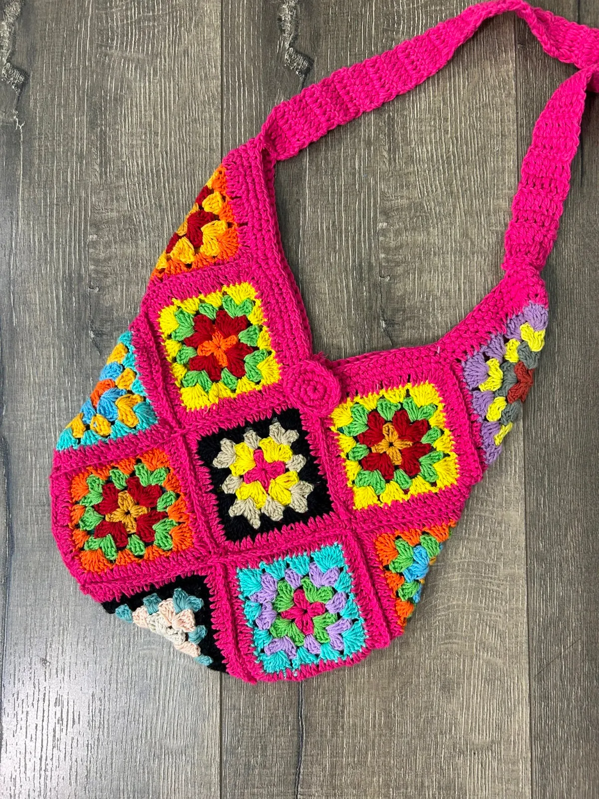 Crochet Patch Bag