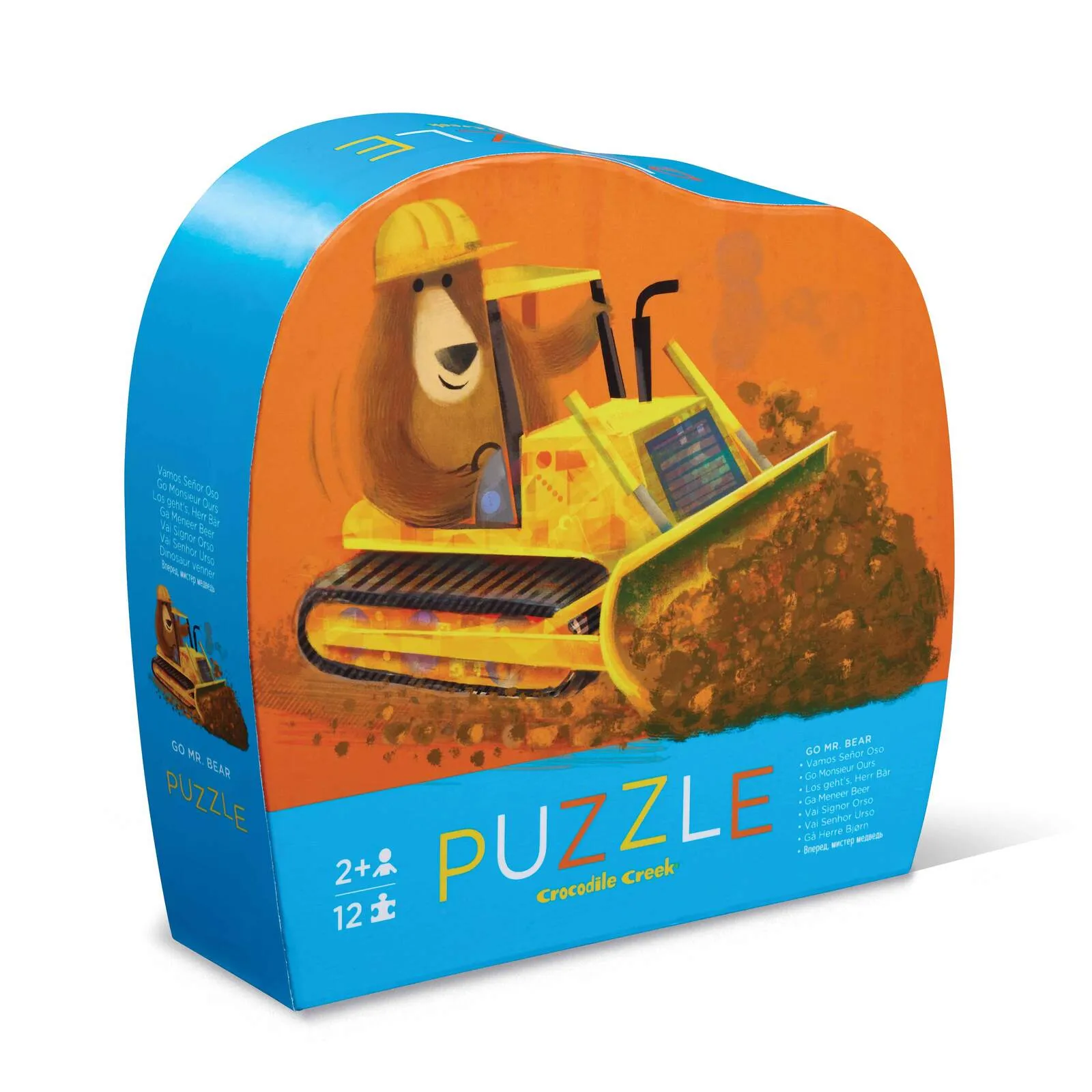 Crocodile Creek Mini Puzzle - Go Mister Bear