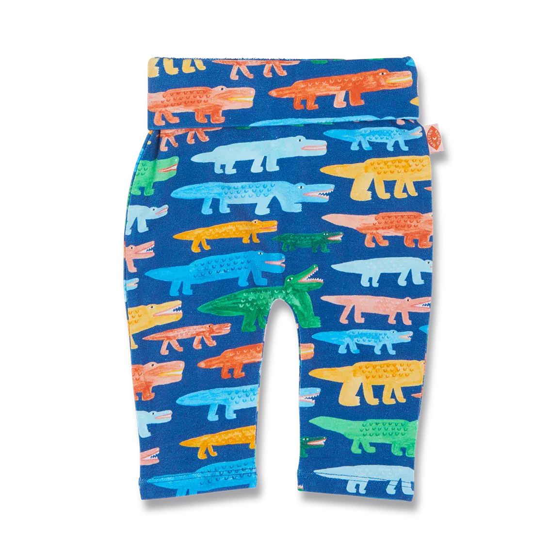 Crocodile Smile Navy Baby Yoga Leggings