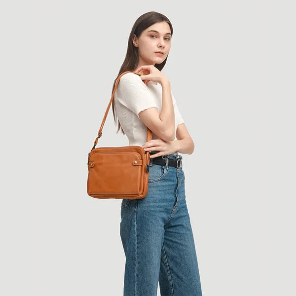 Crossbody Leather Shoulder Bags and Clutches - Hot Sale 60% OFF
