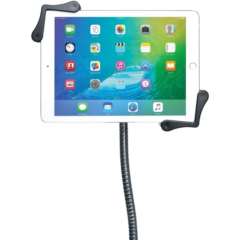 CTA Digital PAD-AFS Height-Adjustable Gooseneck Floor Stand for 7-In. to 13-In.
