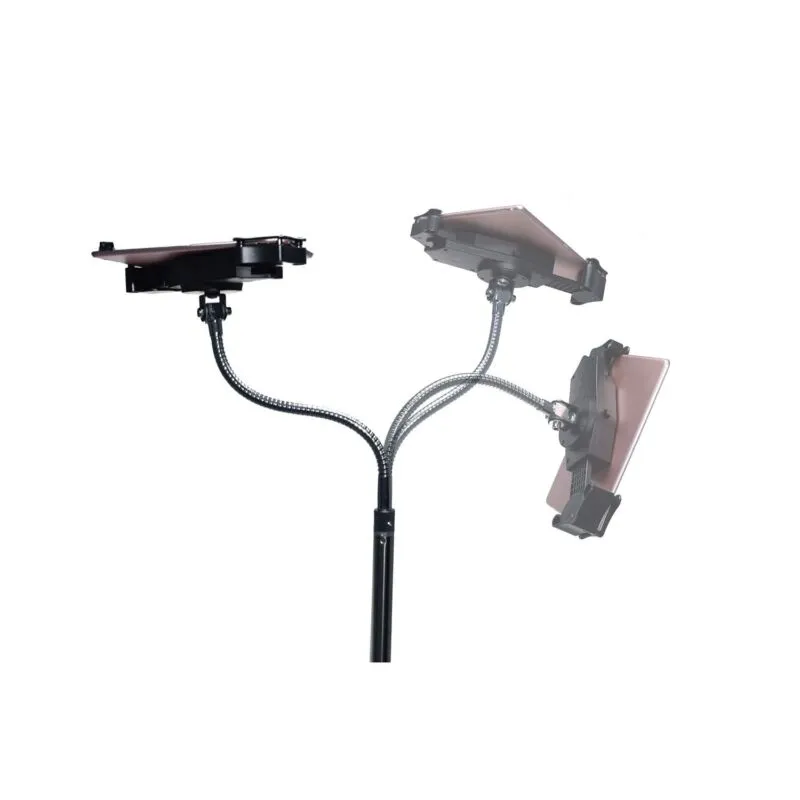 CTA Digital PAD-AFS Height-Adjustable Gooseneck Floor Stand for 7-In. to 13-In.