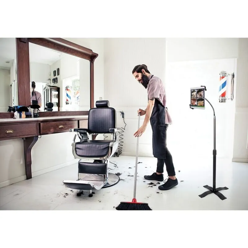 CTA Digital PAD-AFS Height-Adjustable Gooseneck Floor Stand for 7-In. to 13-In.