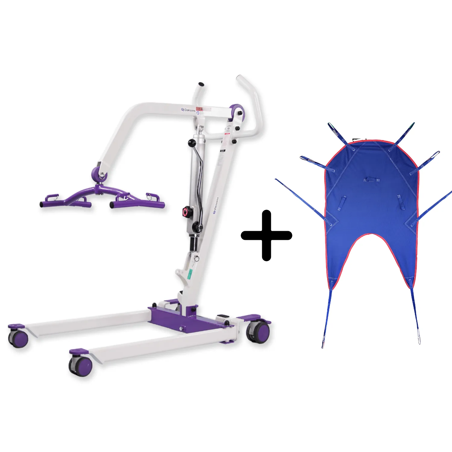 Dansons PL350H Compact Affordable Hydraulic Patient Lift