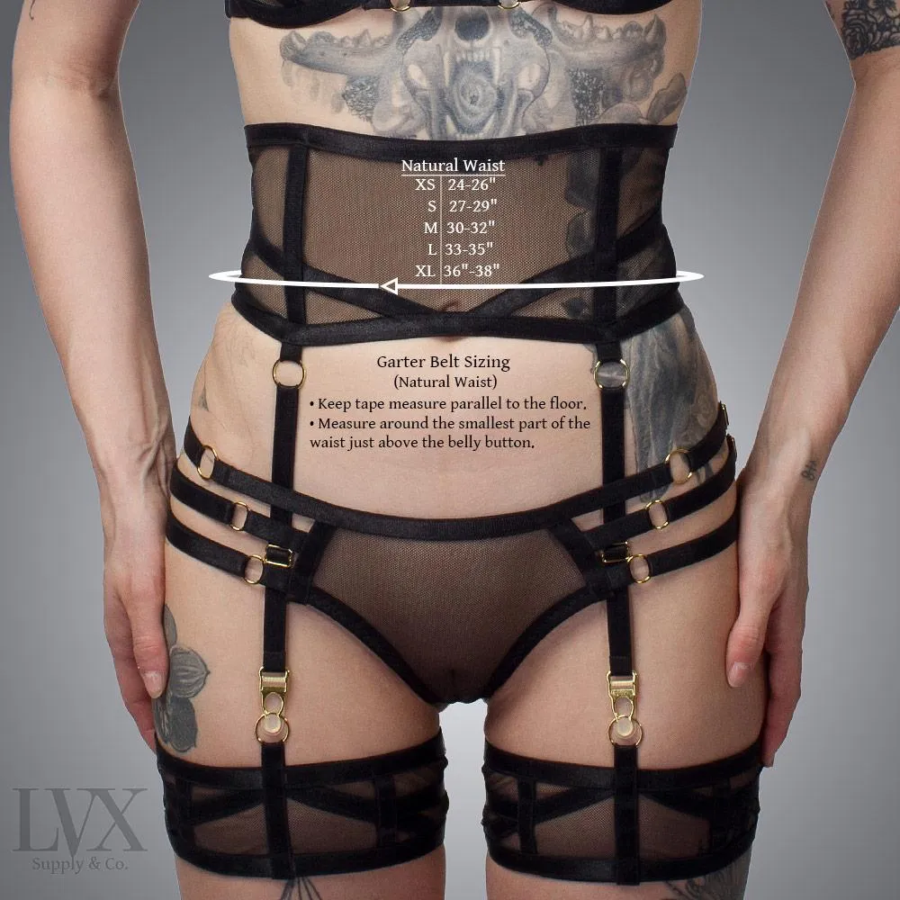 Deco Suspender Belt