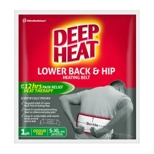 Deep Heat Lower Back & Hip Heating Belt