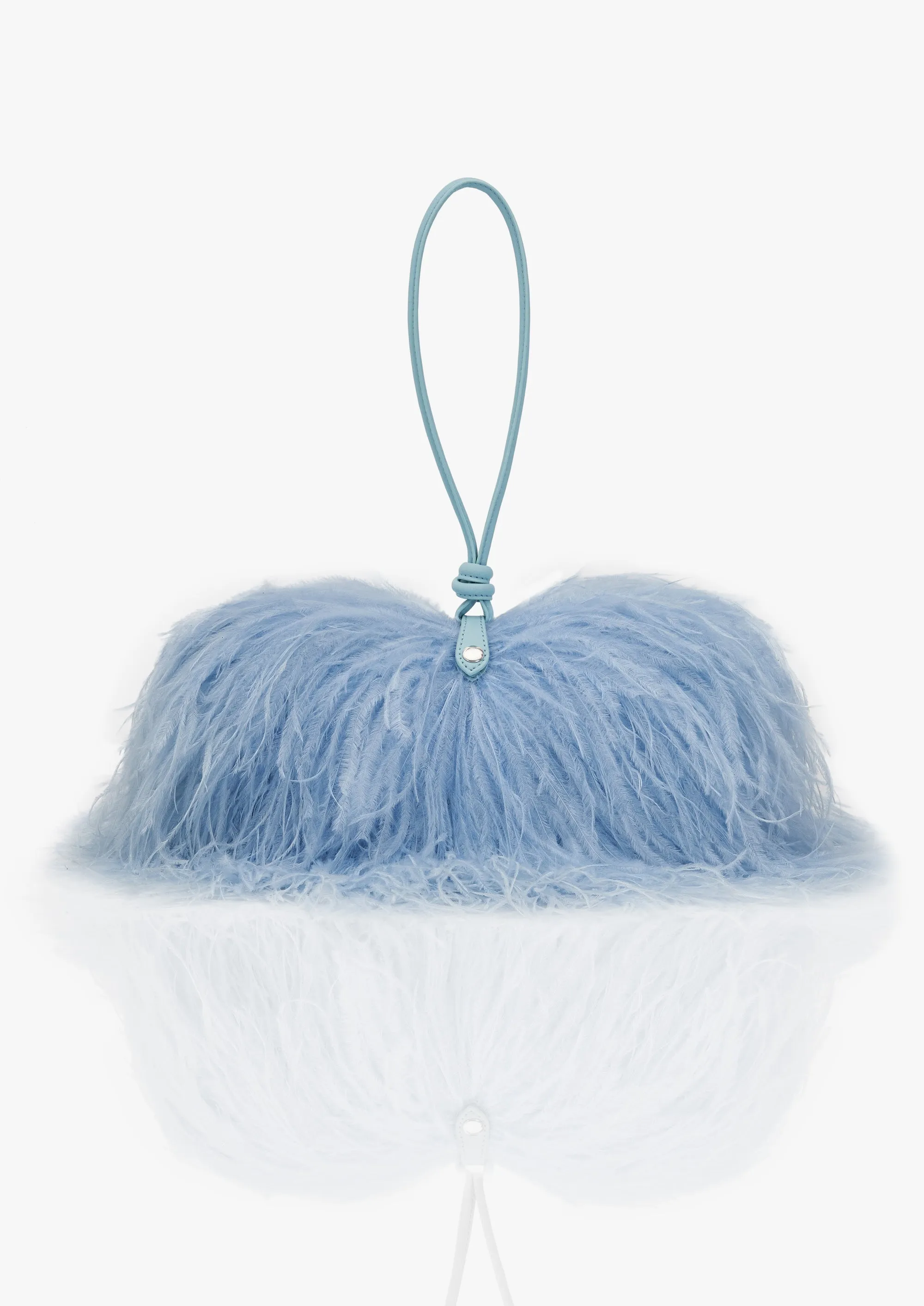 Delphine blue scarlet midi bag