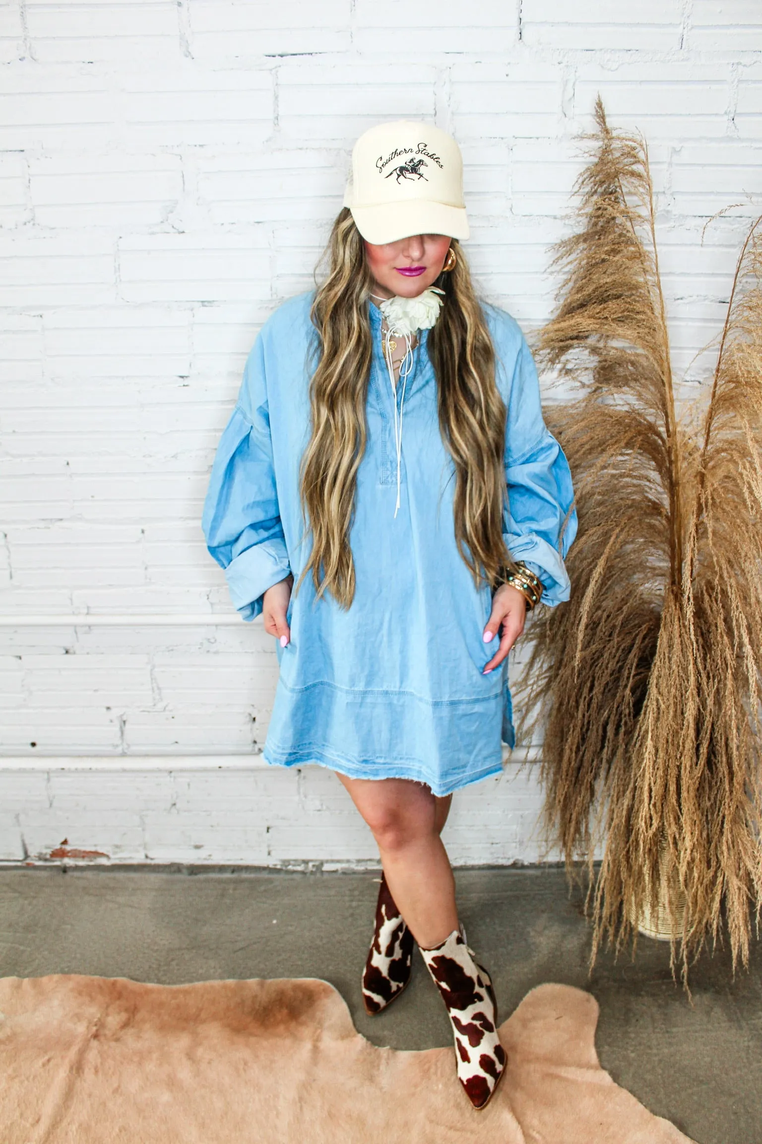 Denim Dan Shirt Dress